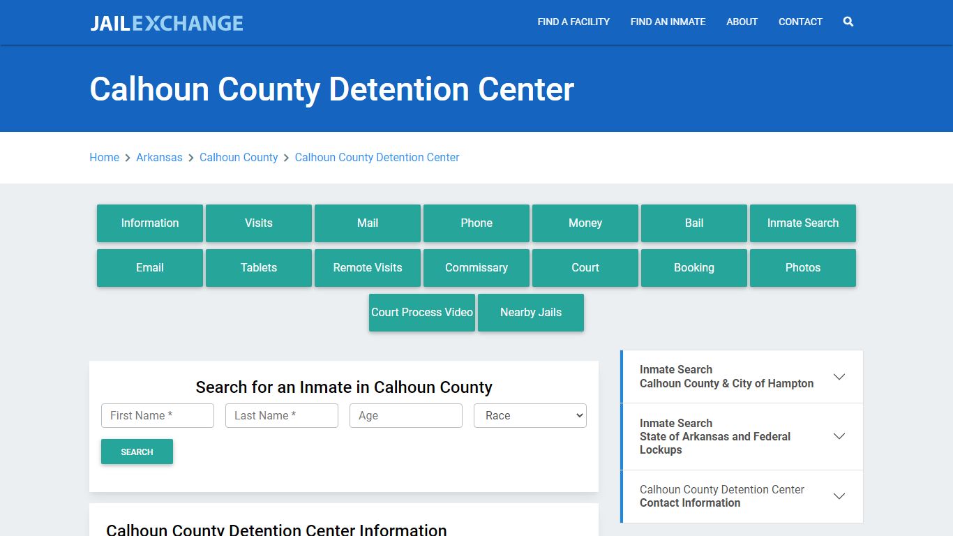 Calhoun County Detention Center - Jail Exchange